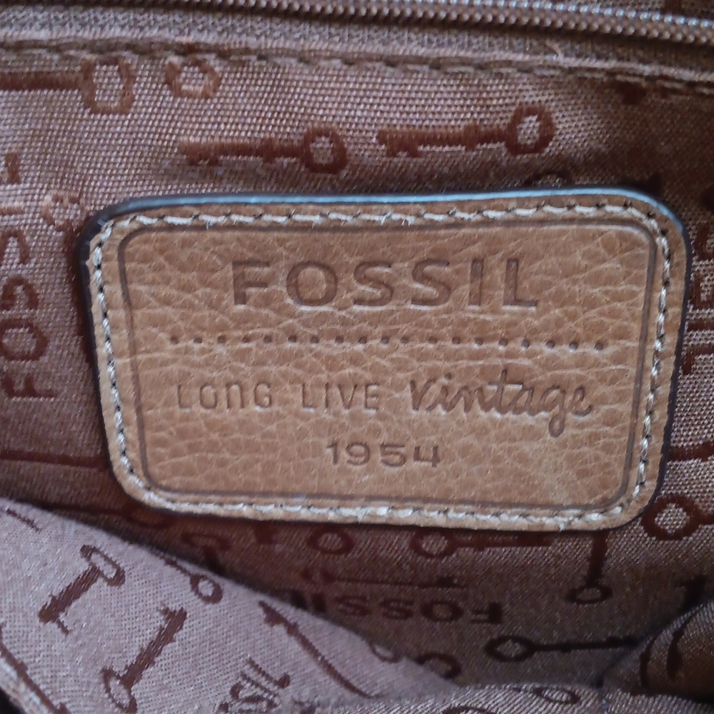 Fossil Brown Crossbody Bag - Picture 5 of 7